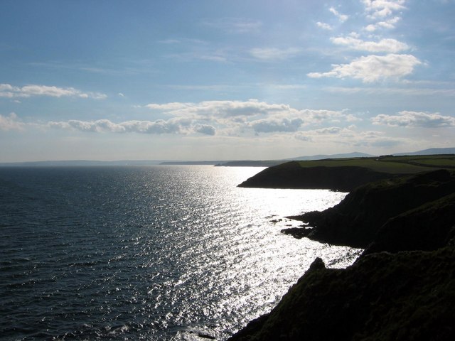 Afternoon light on the headlands of the Copper Coast